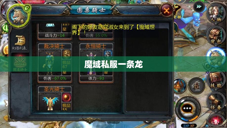 讲真魔域私服一条龙告诉你未鉴定装备的大用处 - 私服魔域网
