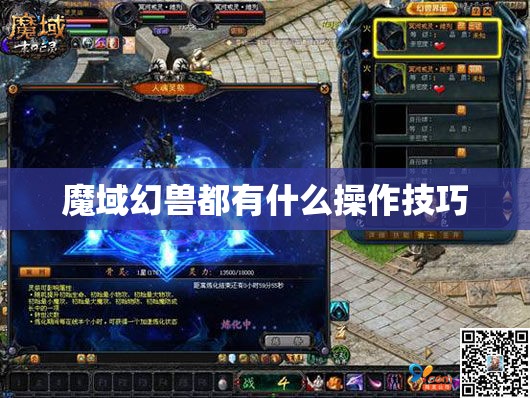 魔域幻兽都有什么操作技巧