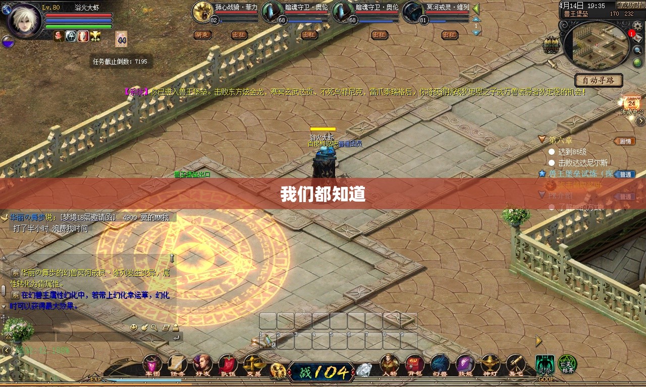 游戏魔域私服的任务说明