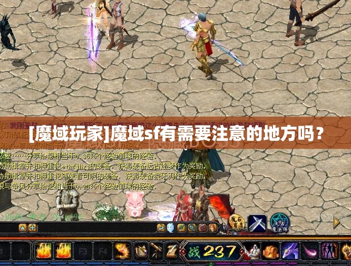 [魔域玩家]魔域sf有需要注意的地方吗？