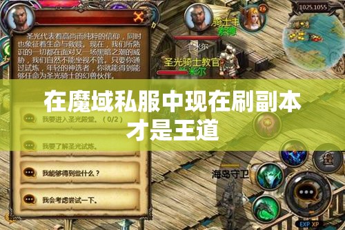 魔域私服副本中求生存攻略