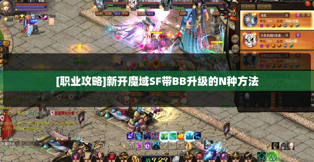 [职业攻略]新开魔域SF带BB升级的N种方法