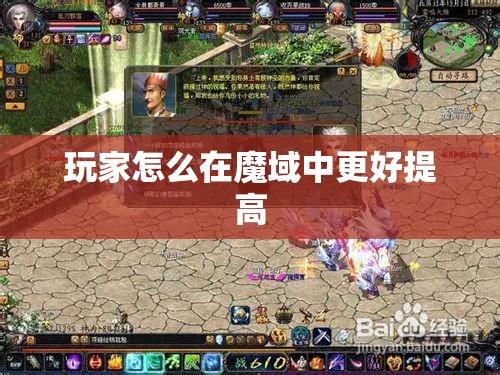 玩家怎么在魔域中更好提高