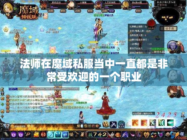 魔域私服中法师携带宝宝的重要性