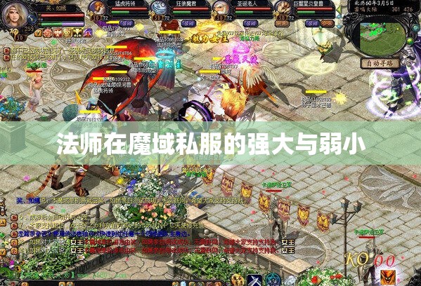 法师在魔域私服的强大与弱小