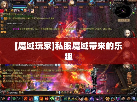 [魔域玩家]私服魔域带来的乐趣