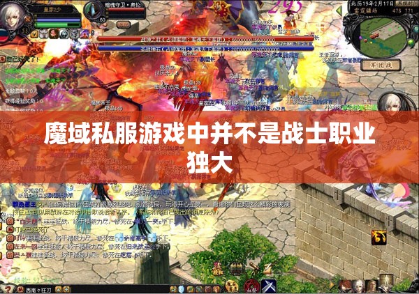 魔域私服游戏中并不是战士职业独大