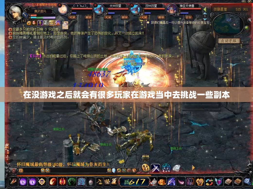 魔域游戏战士在副本中的缺点